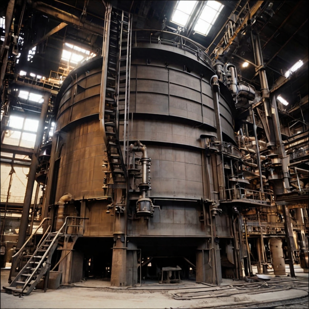 picture of a blast furnace