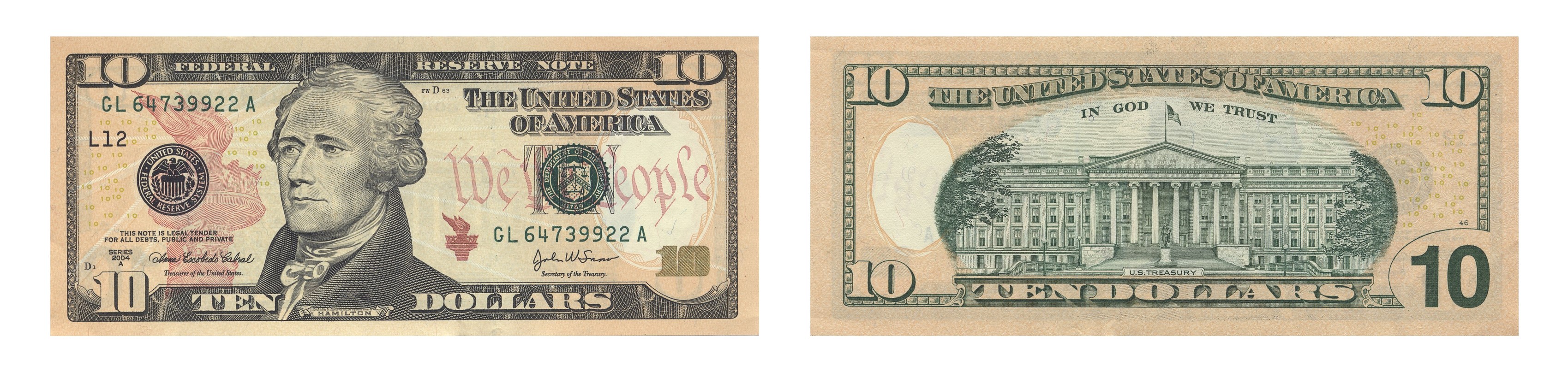 10달러 지폐