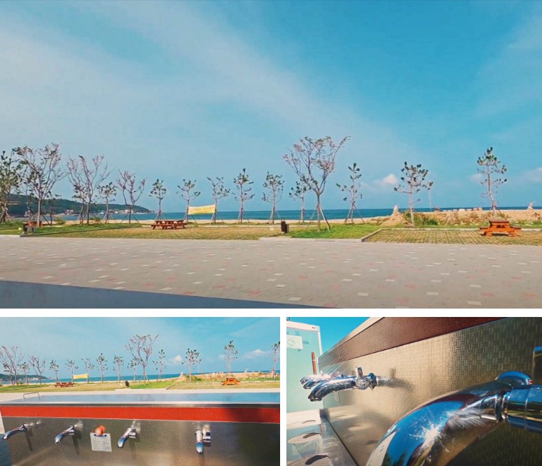염전해변-캠핑장-시설