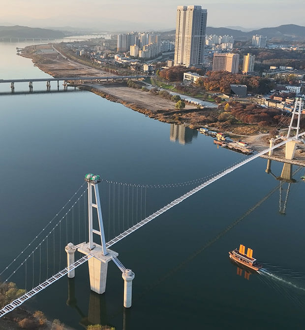여주 남한강 출렁다리