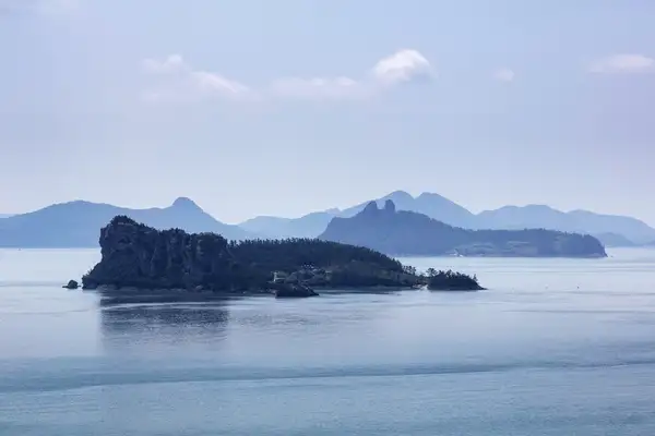 장산도 전경