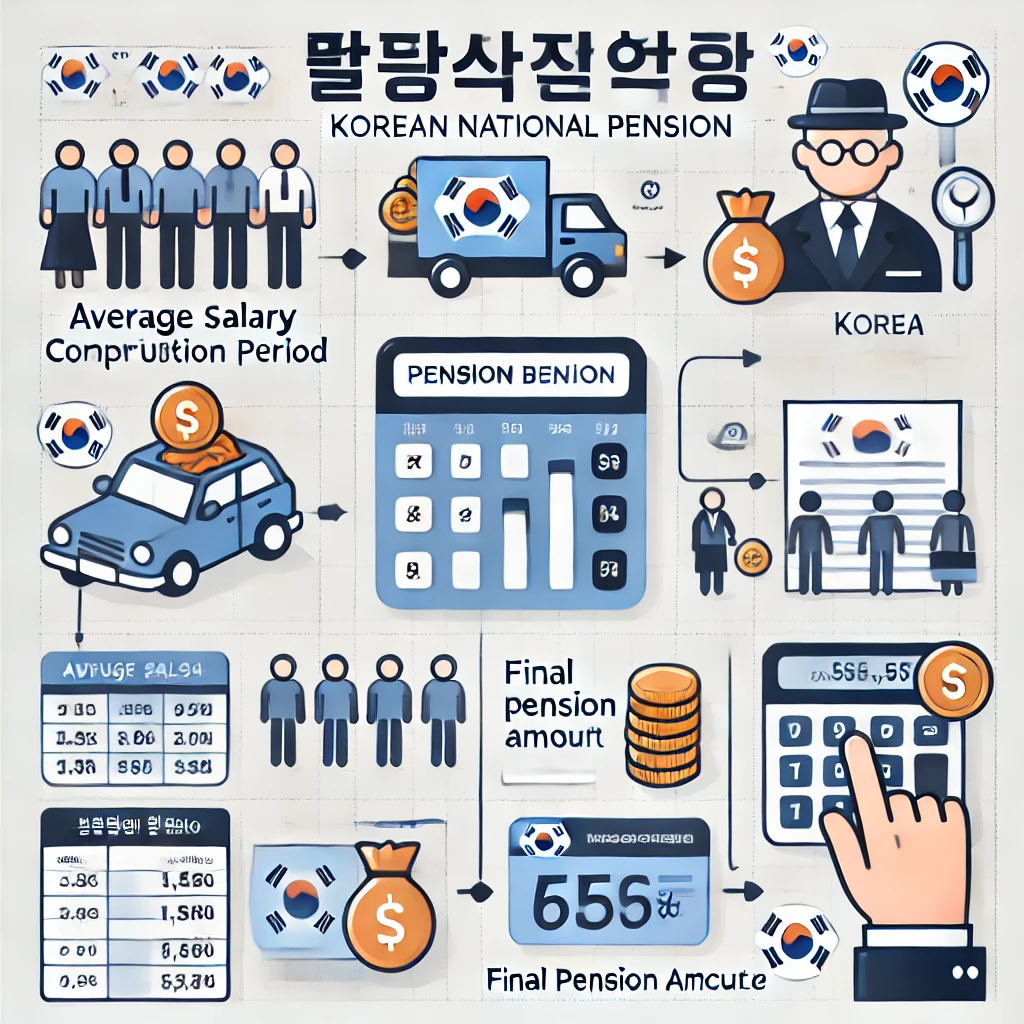 노령연금 수급자격 계산방법(2024 지원 상향)