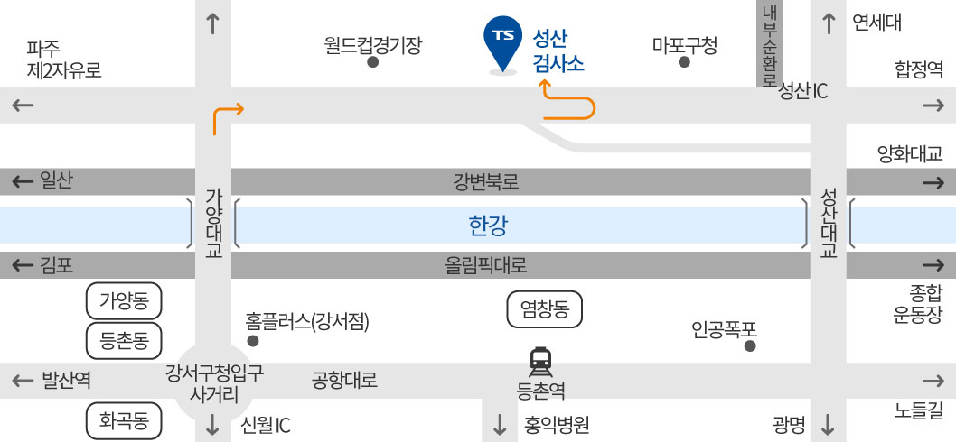 한국교통안전공단 성산자동차검사소