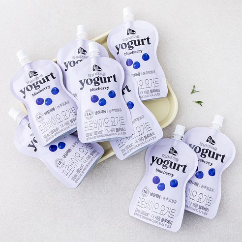  임실치즈마을 요거트 더 새콤 블루베리 10개입 1200ml, 1개의 제품 사용 후기