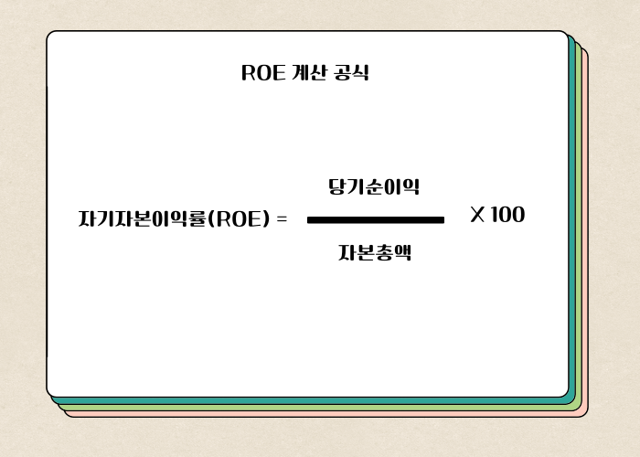  주식 ROE,ROA 차이점 및용어정리 계산법 기초공부