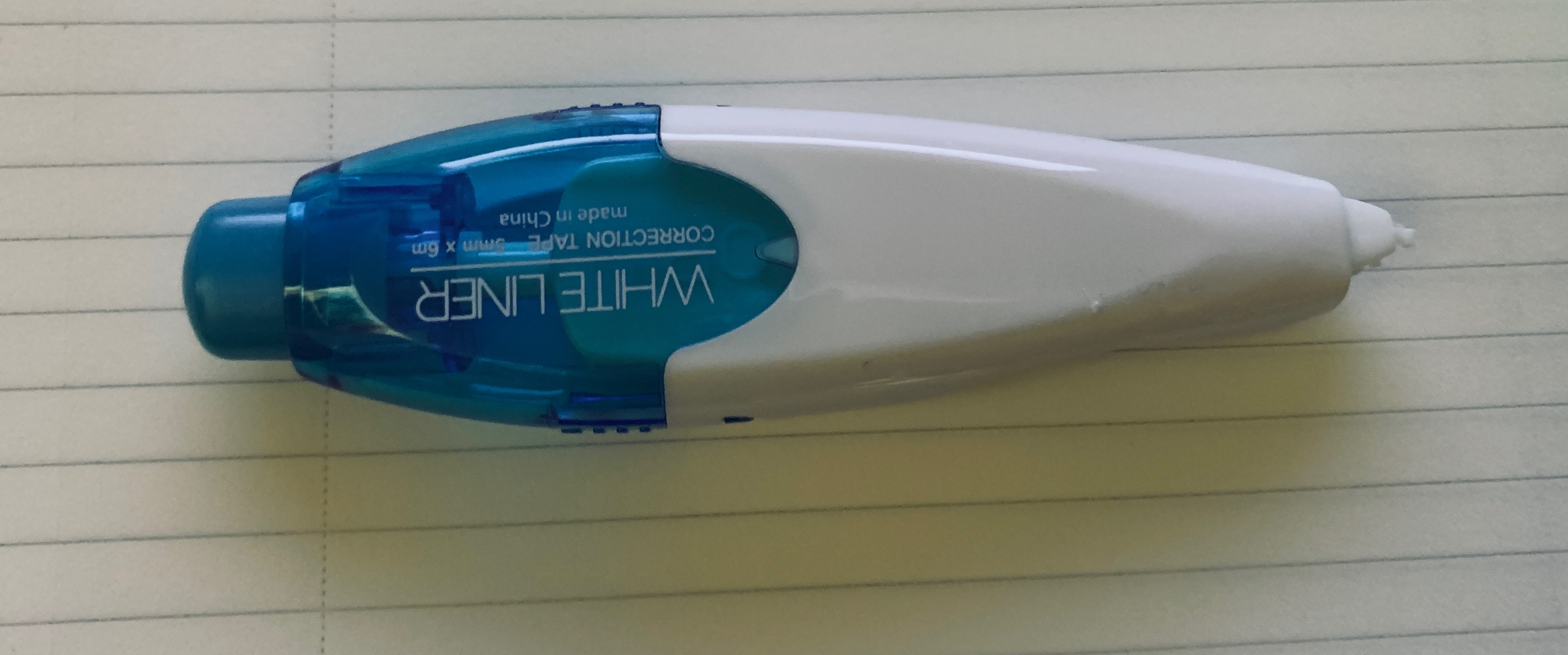 [Daiso] 노크식 수정테이프로 악필 살짝 가려보기 (correction tape)