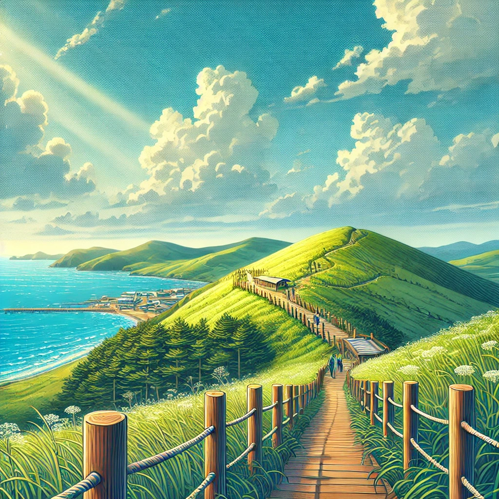 바람의 언덕 묘사 장면