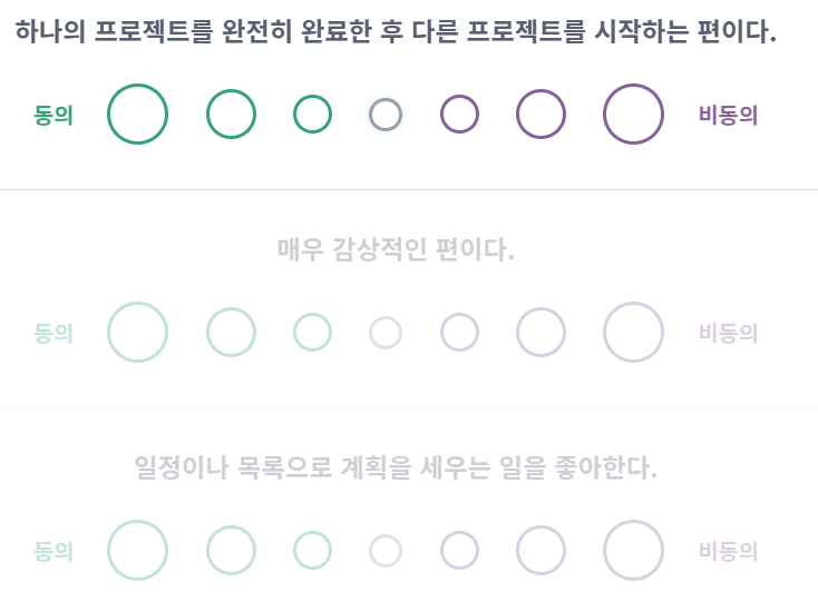 MBTI 무료 검사하기