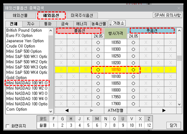 해외옵션