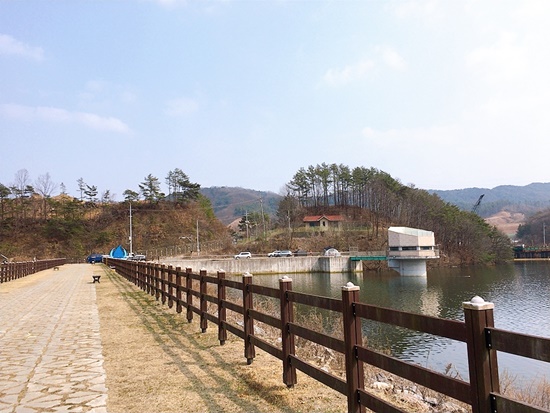  용인, 안성여행 마둔저수지 둘레길 무료차박지