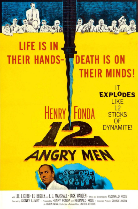 영화 12명의 성난 사람들 포스터