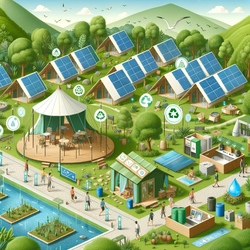 글램핑 산업의 지속 가능한 미래: 친환경 인프라와 경영 전략 - 자연보호&#44; 지역사회와 협력