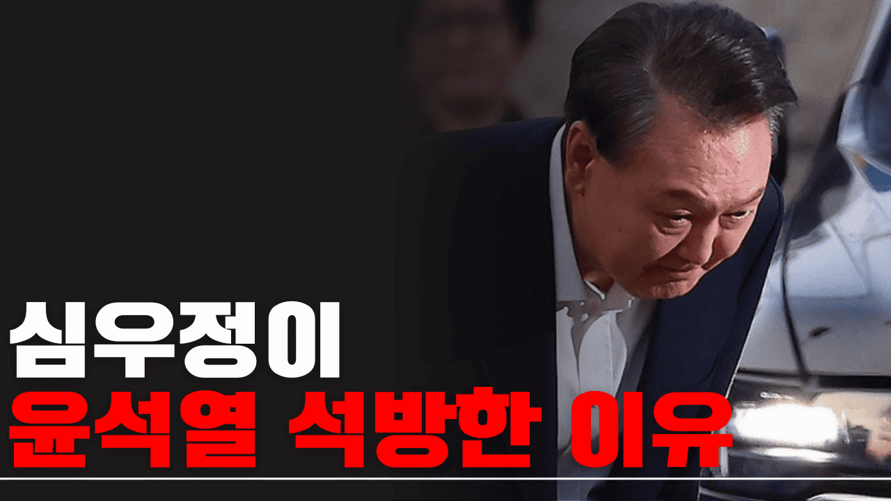 심우정이 윤석열 석방한 이유