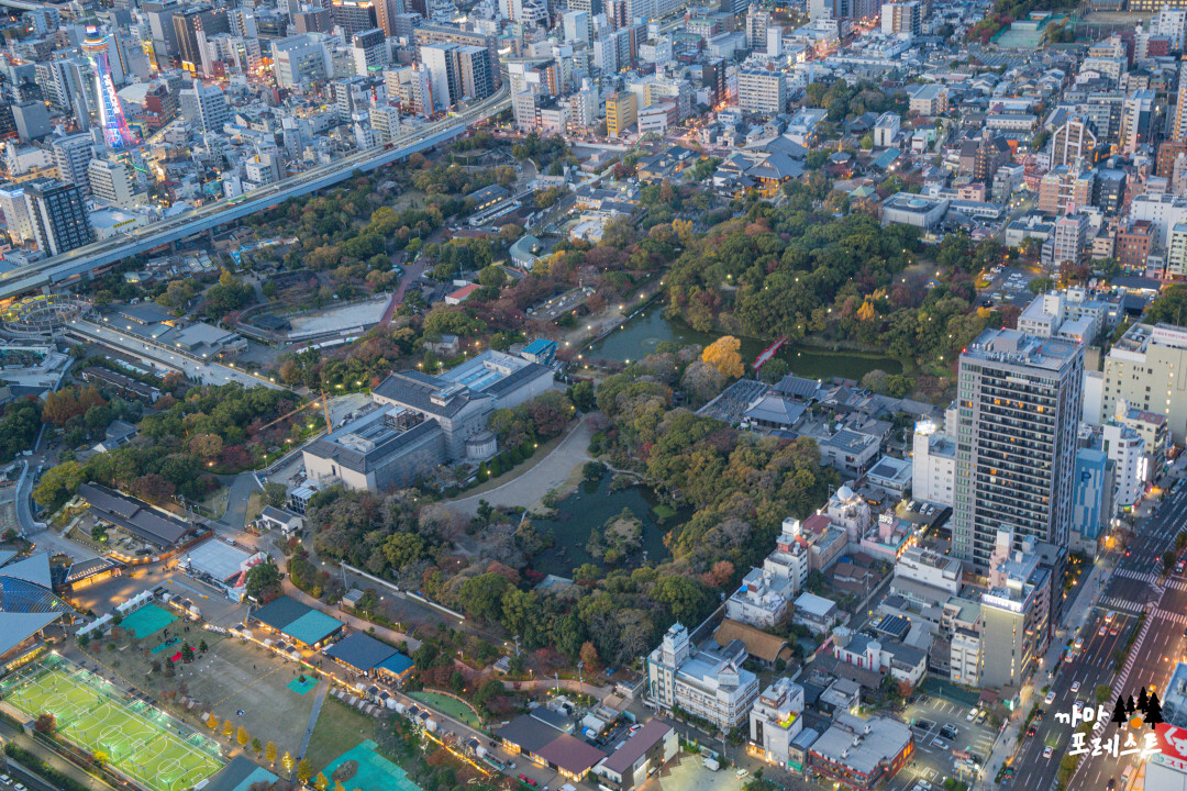 오사카 하루카스 300 풍경