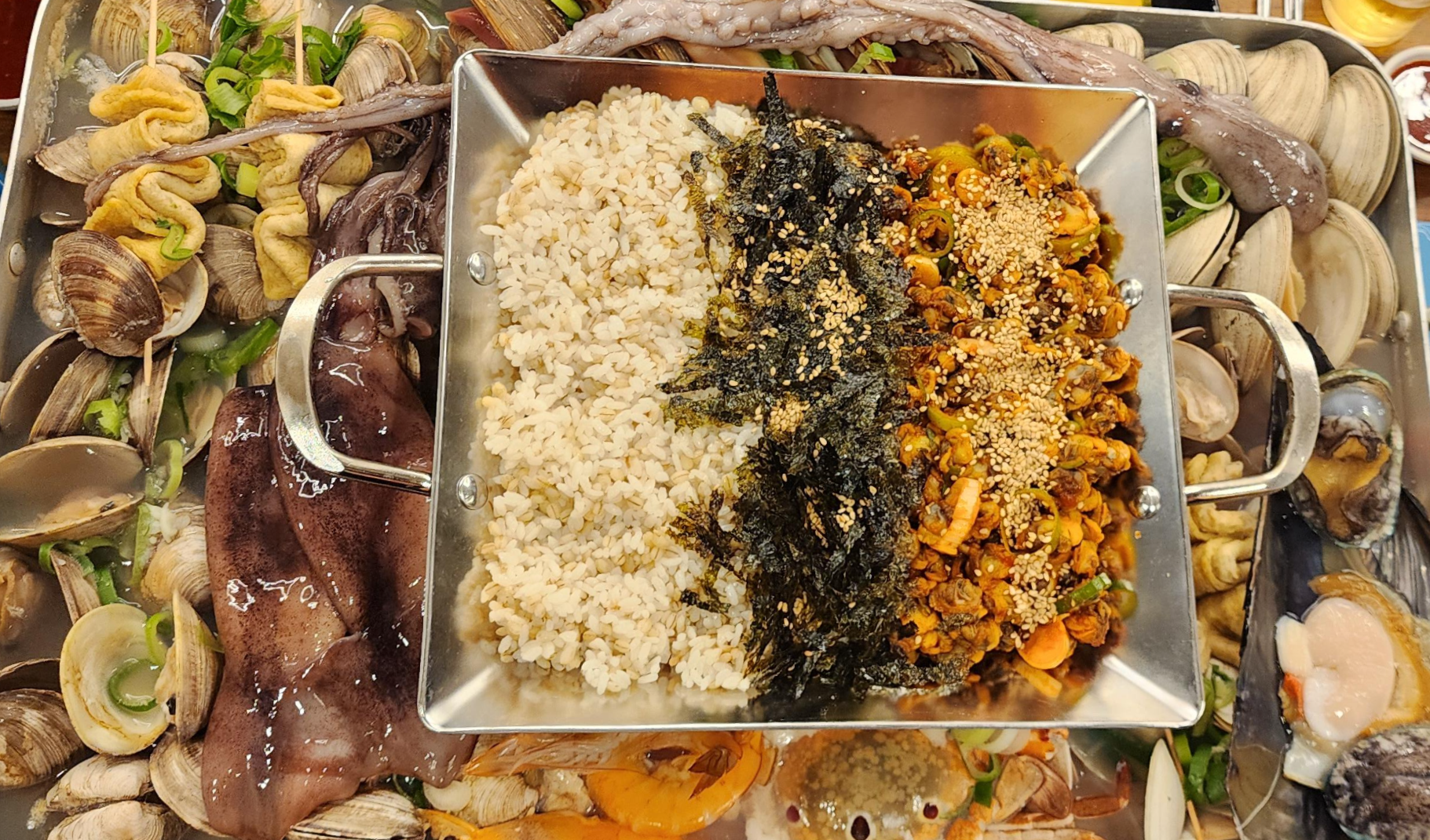  경주 불국사 진현동 온 가족 맛집 해물왕창
