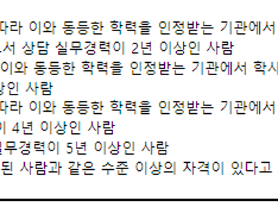 청소년 상담사