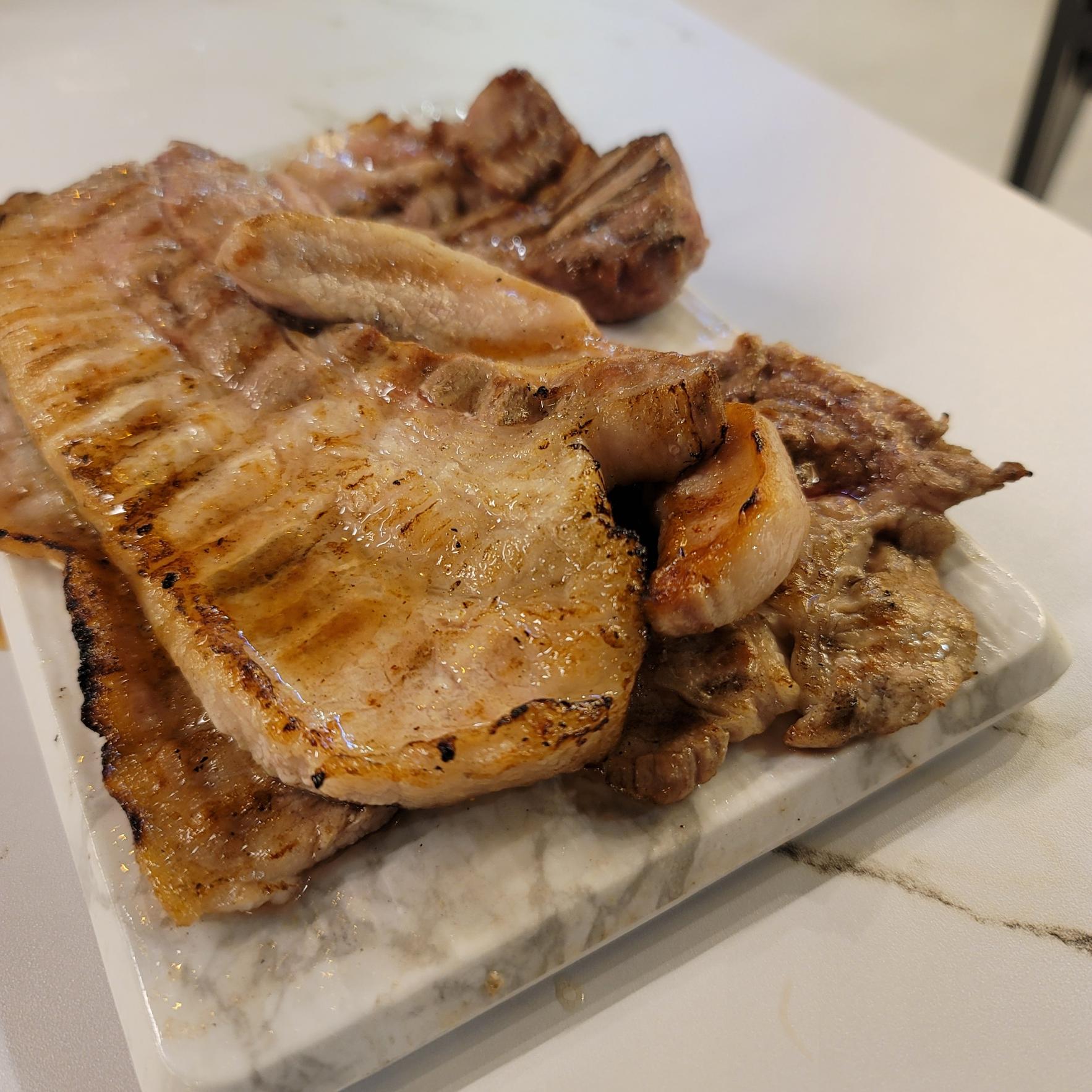 고기가나왔다