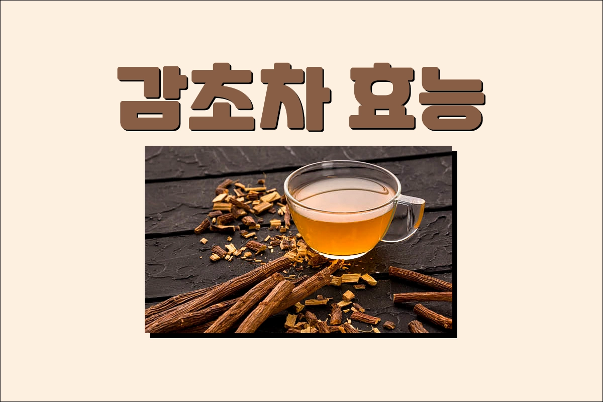 감초차 효능 부작용 끓이는 법 카페인 다이어트 체질 당뇨 임산부 물대신