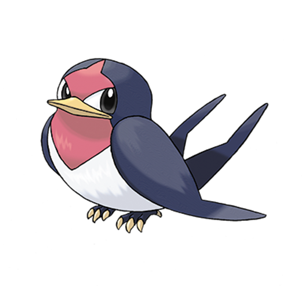  [포켓몬도감]  No. 276 테일로 Taillow #276