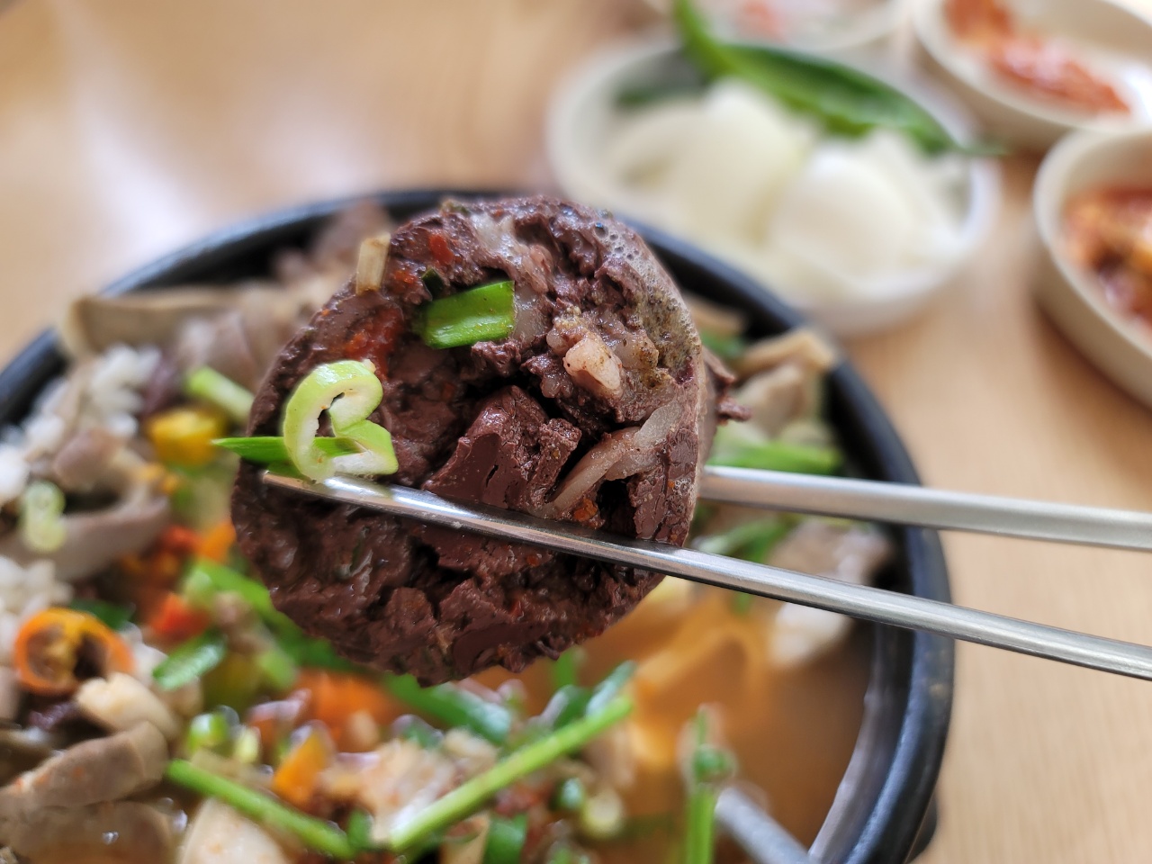  무주 전통시장 피순대 순대국 맛집 소문난 시골 순대 기가 막히네요