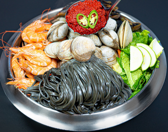방파제칼제비 음식