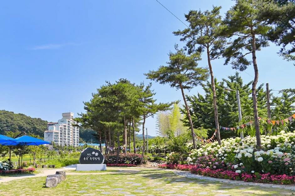 유구 색동수국정원1
