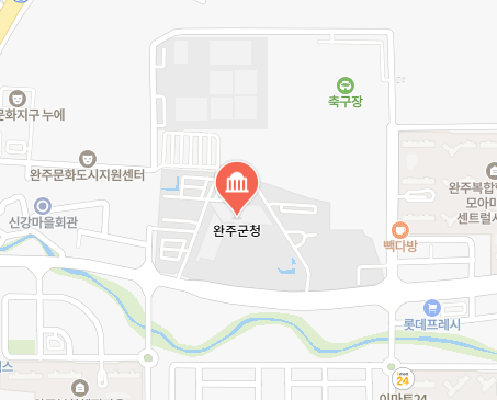 완주군청 위치