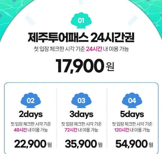 제주투어패스 정보 총정리 - 제주도여행 가성비있게 즐기는 방법