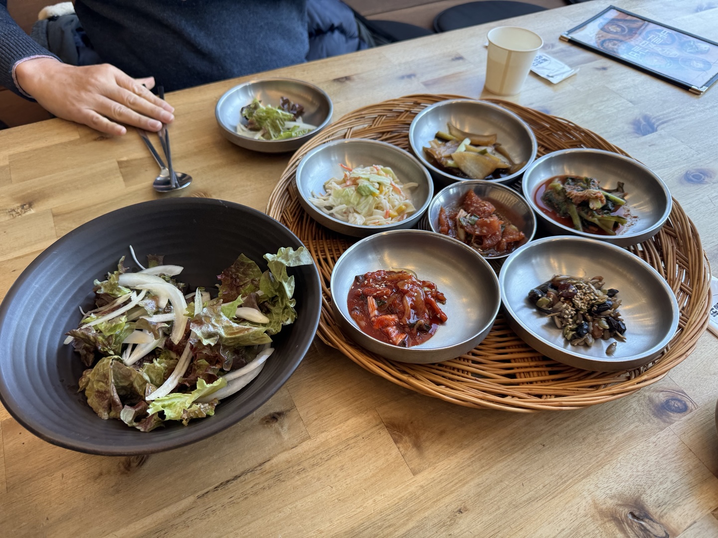 바른찜갈비 밑반찬