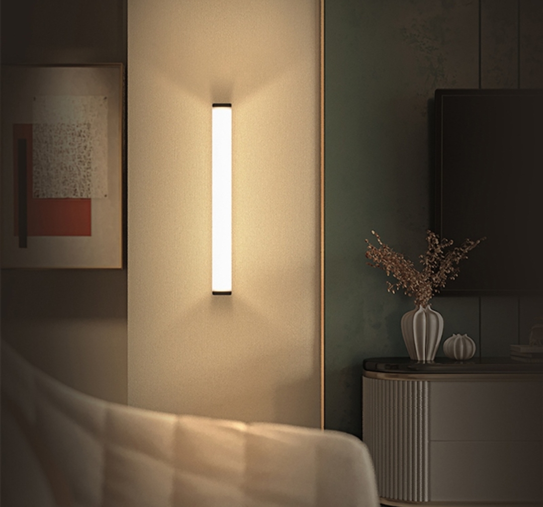  노바리빙 LED 무선 충전식 바형 센서등  5size-1.100mm 주광색 어두운곳도 환하게 밝혀줘요