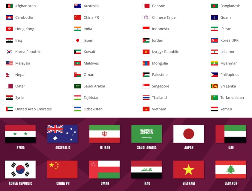 카타르 예선 2022 월드컵 아시아 최종 월드컵 최종예선
