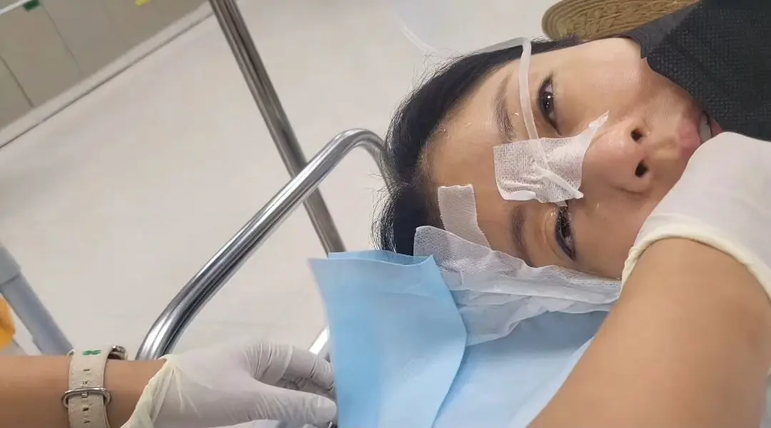  쥬얼리 출신 이지현 촬영 중 긴급 부상 상황 각막 문제로 응급실행