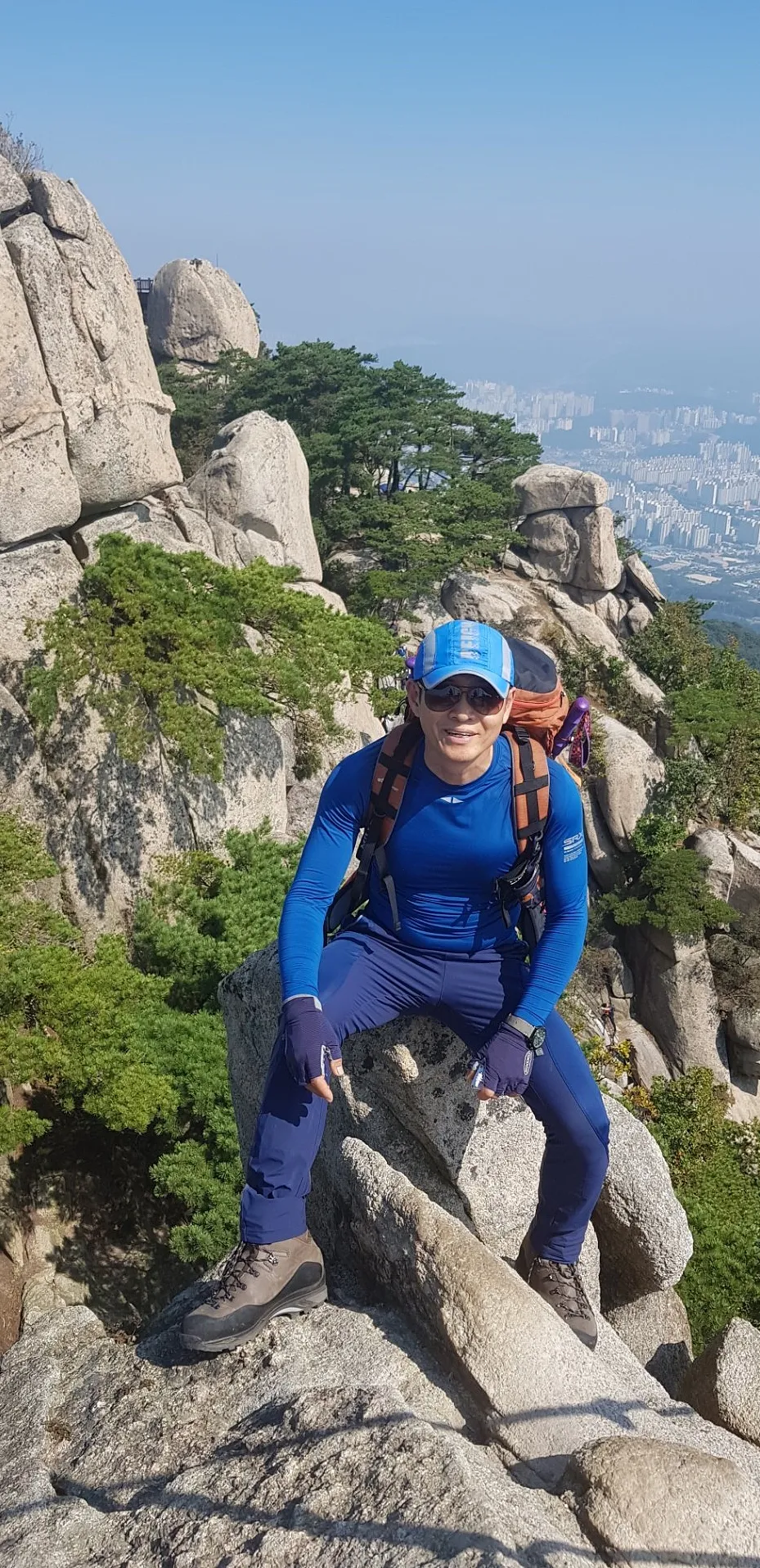 서울 북한산국립공원 도봉산 신선대