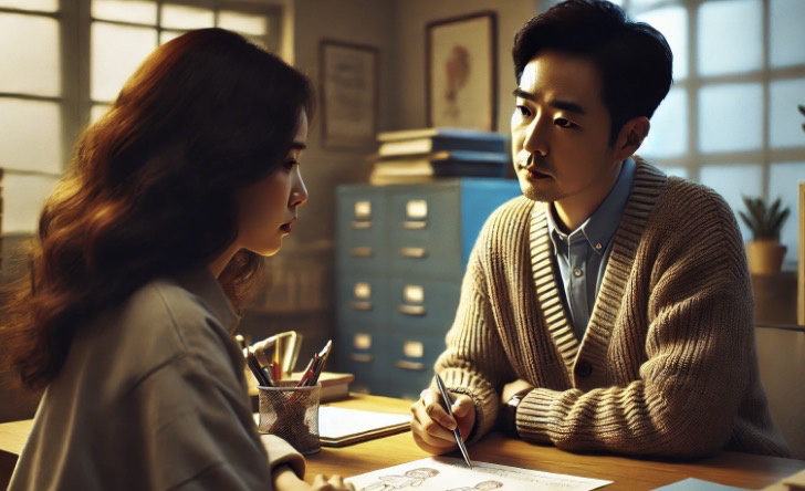 담임 선생님이나 제3자의 도움