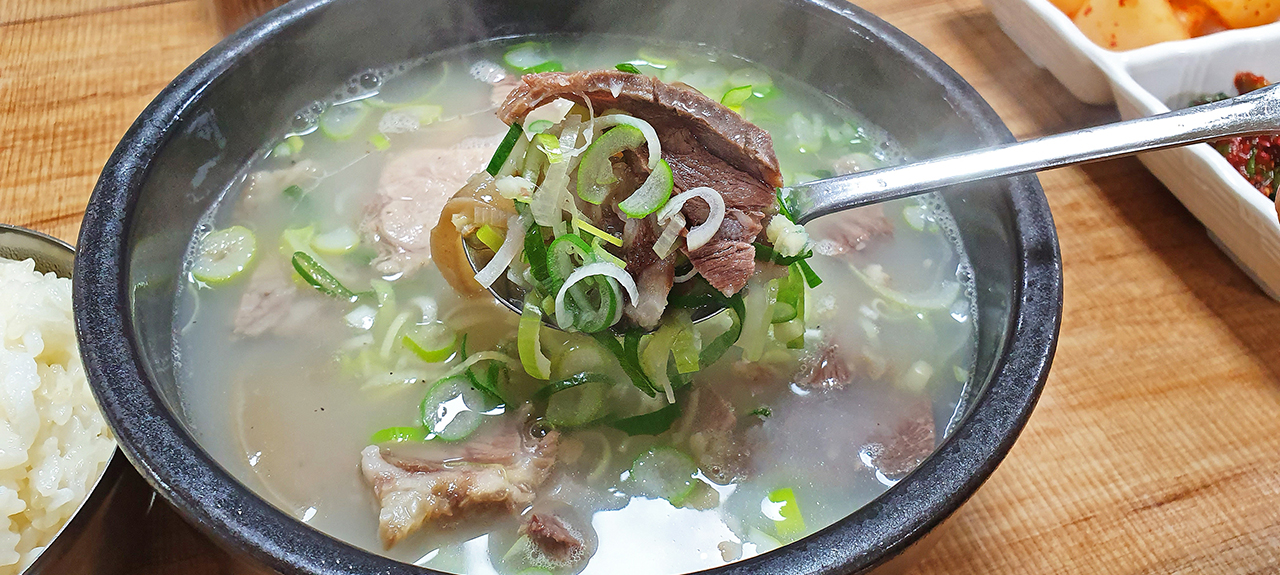 경주 해장국 중앙시장 소머리곰탕
