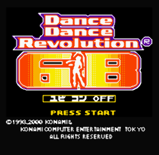  (GBC) 댄스 댄스 레볼루션 GB (파일 다운)