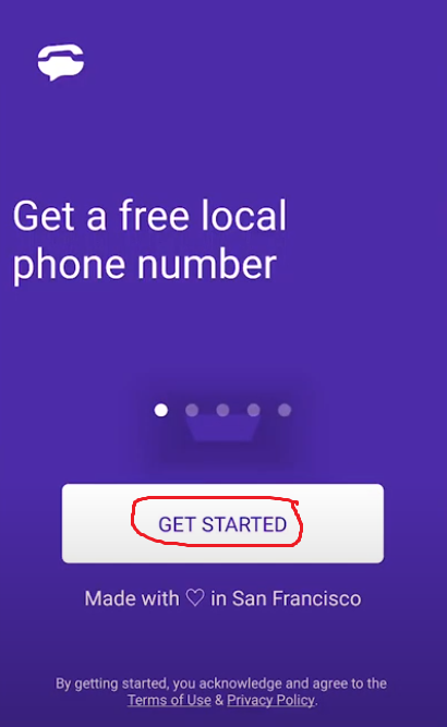 textnow 카카오톡 부계정 만들기 1