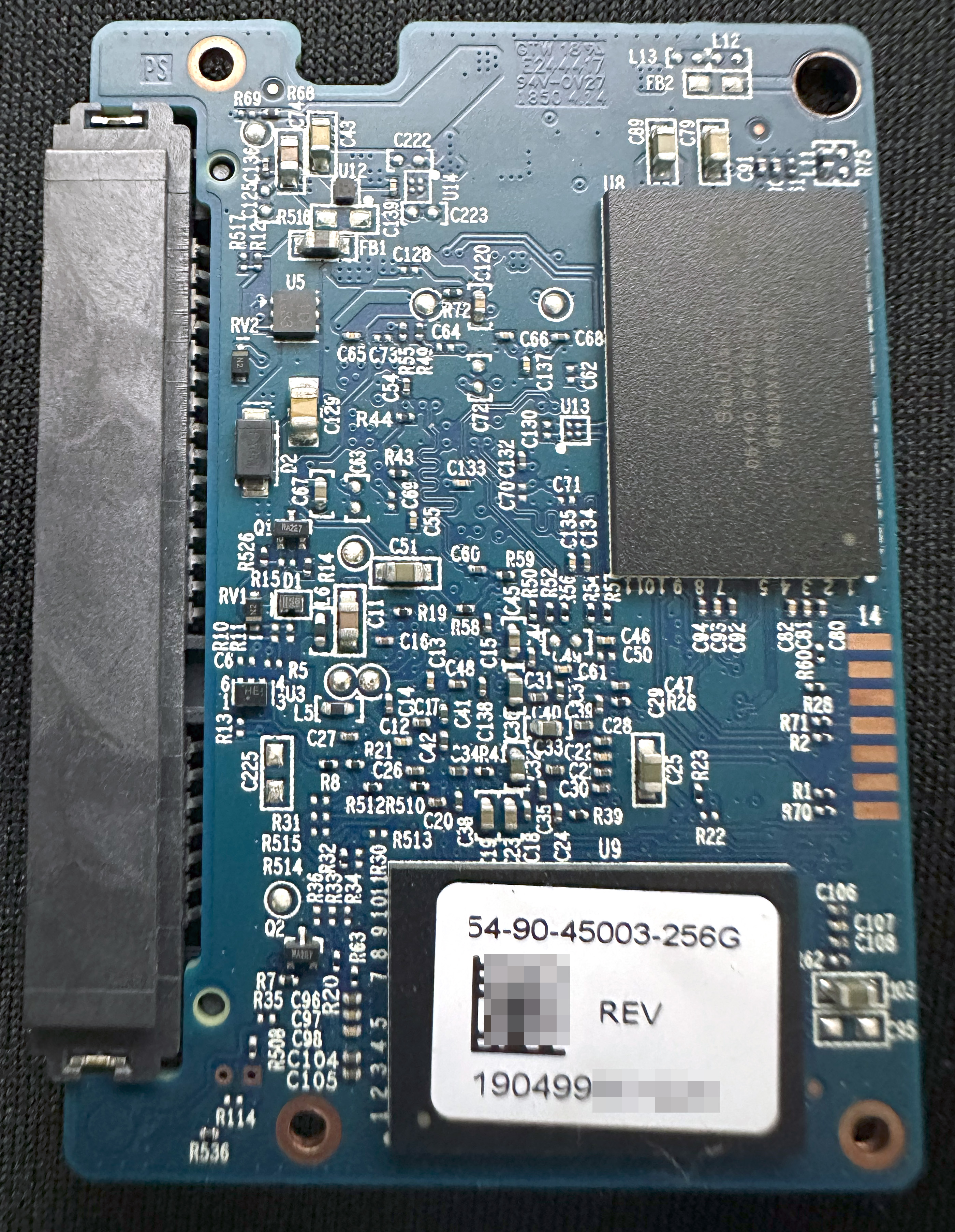 Western Digital Blue 250GB PCB Back (WDS250G2B0A-00SM50 &amp;#124; 54-50-05947-02)