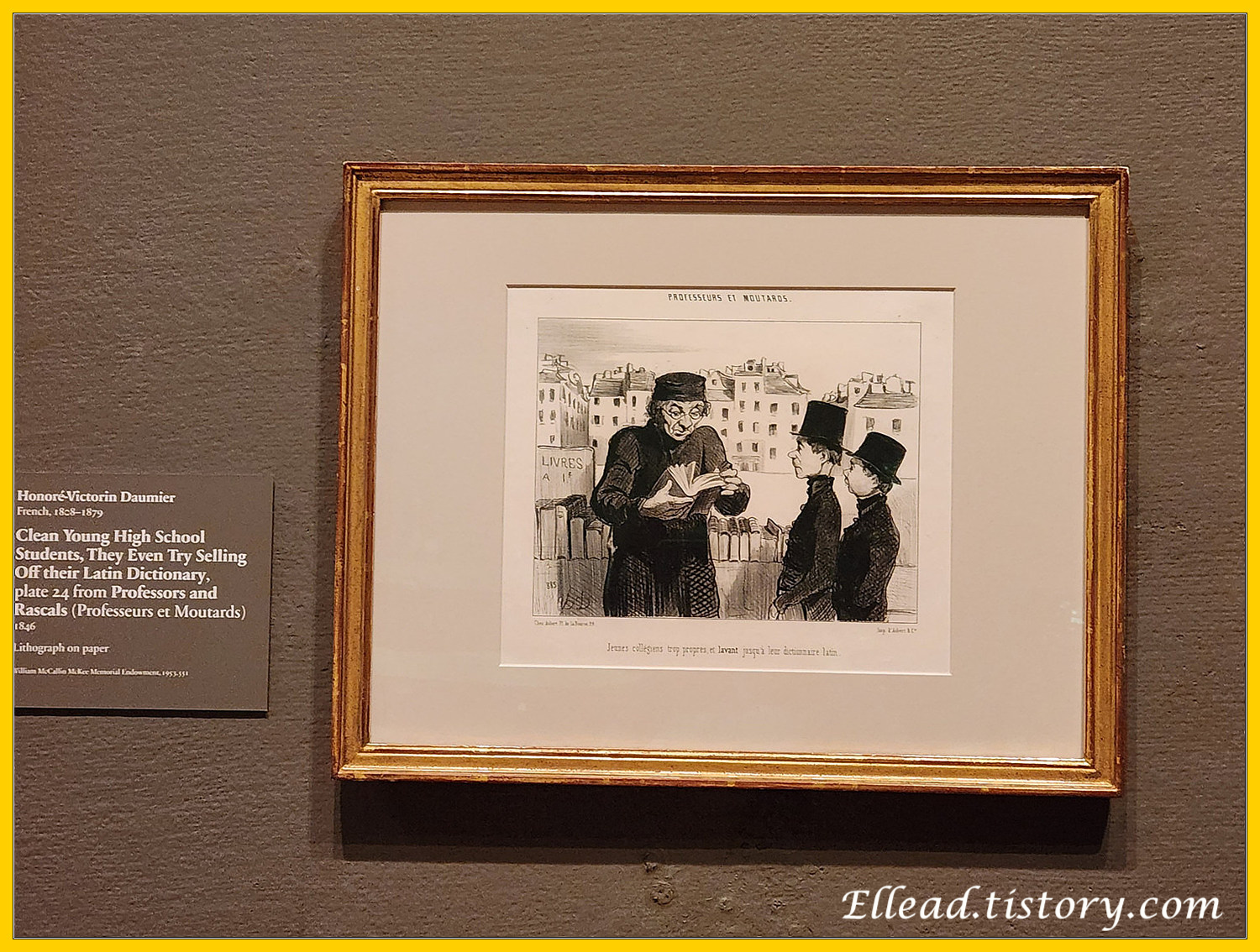 도미에르 Daumier 그의 작품들은 당시 사회의 상류층인 성직자&#44; 브루조아에 대한 풍자로 가득하다. 2