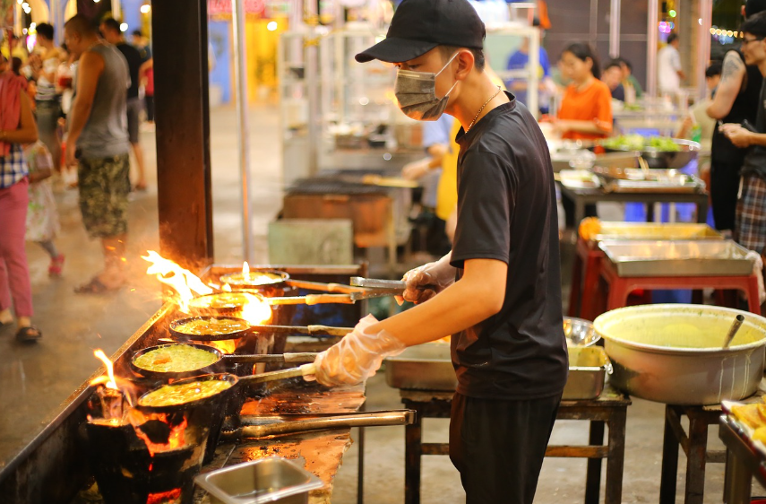 야시장 사진