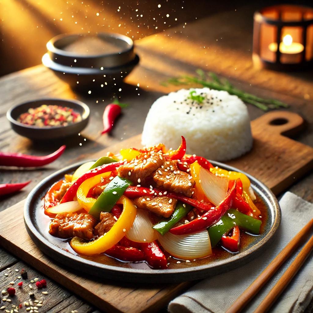 고추잡채 칼로리