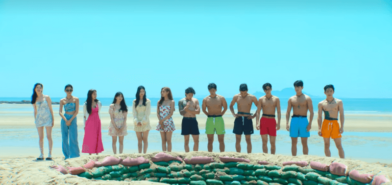 넷플릭스 솔로지옥2 남자들의 천국도 데이트권을 건 한판승부(출처: 넷플릭스 캡쳐)