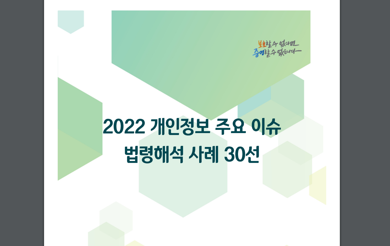  자동차 사고 CCTV 녹화 영상의 열람 허용 여부