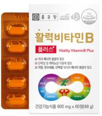 종근당 활력 비타민B 플러스, 60정, 1박스