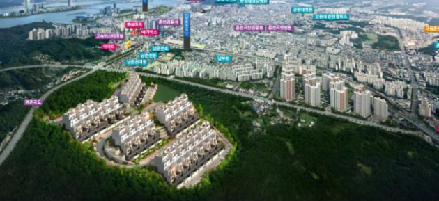  춘천 삼부르네상스 더테라스 아파트 강원도 분양 청약 분양가 모델하우스