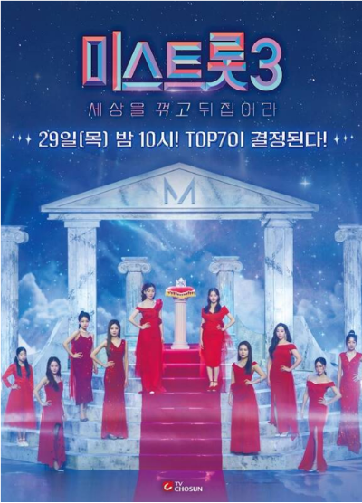  미스트롯3 결승진출 TOP7 29일밤 결정 예상못한 탈락자