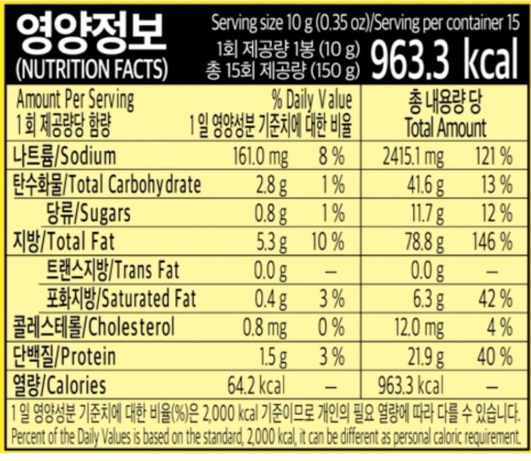 영양정보