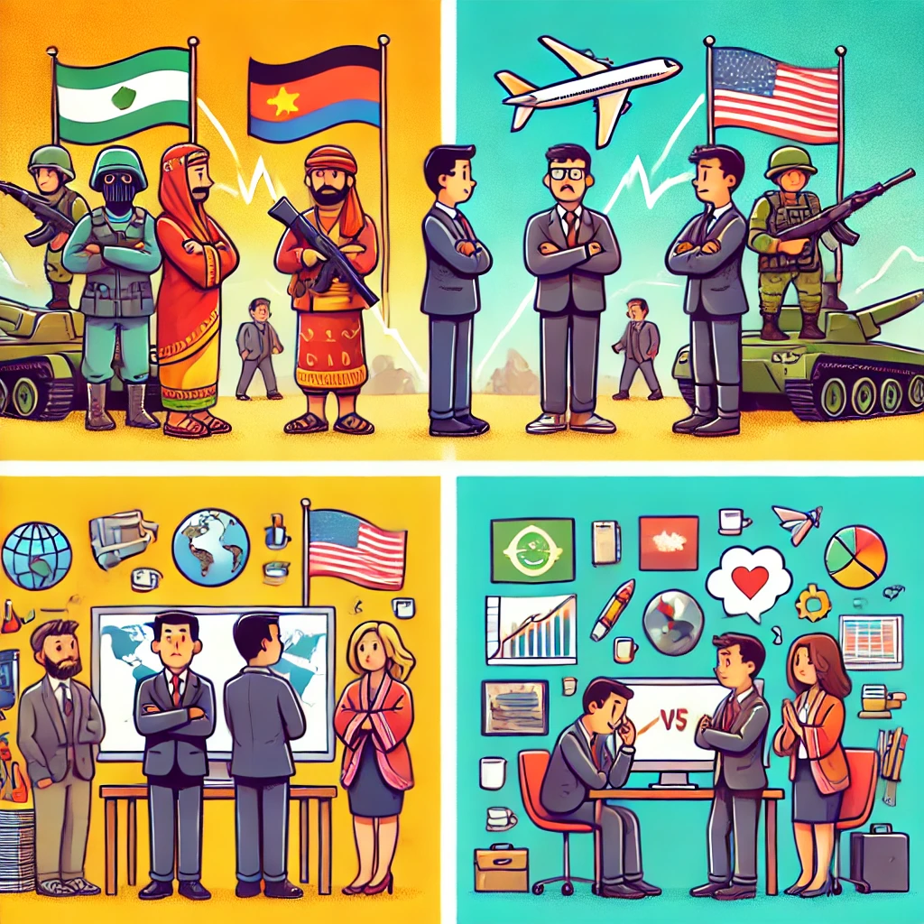 일촉즉발 한 번 건드리면 바로 터질 듯한 긴장 상태 - 2. 현대 사회에서의 일촉즉발