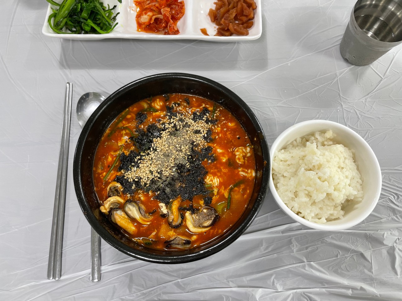 생방송투데이 강릉 순두부장칼국수 양미리장칼국수 맛집(빠니보틀)