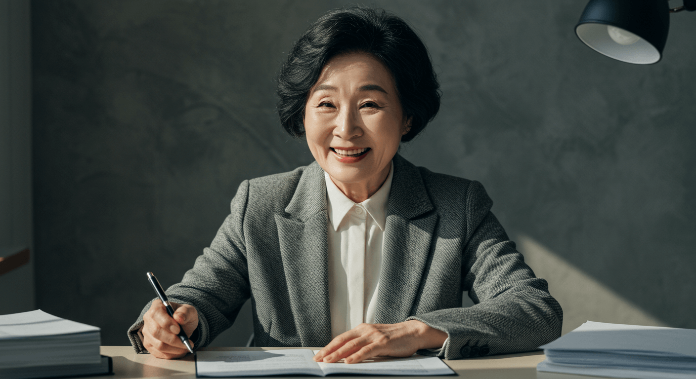 서명 전